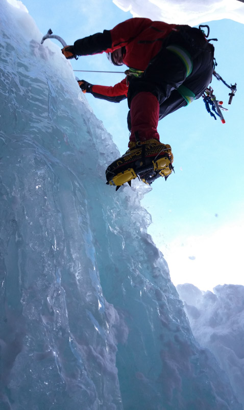 Corso avanzato di cascate di ghiaccio 2022