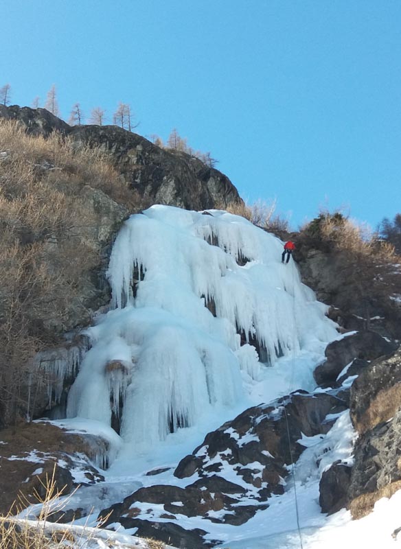 Corso avanzato di cascate di ghiaccio 2022