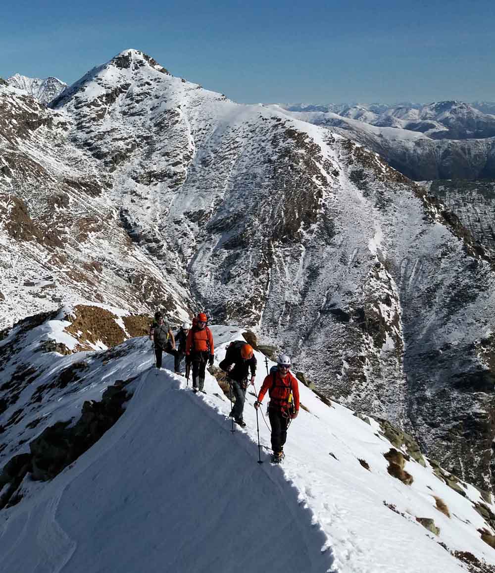 Corso di alpinismo invernale 2022