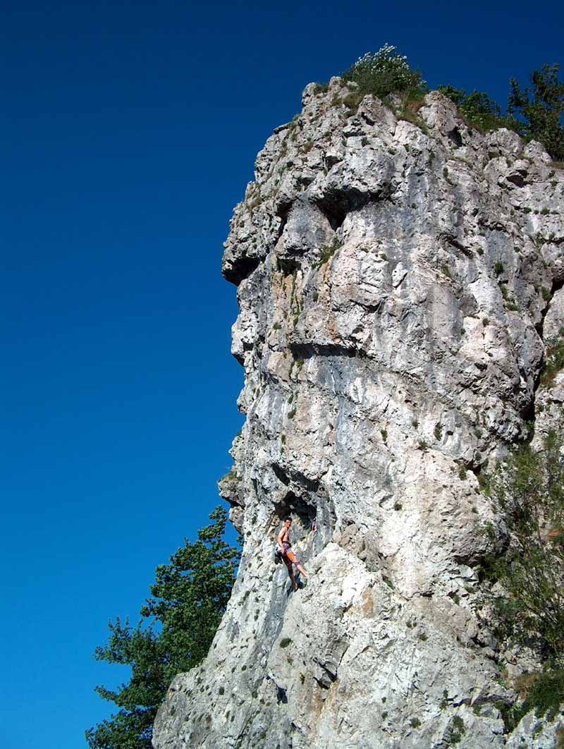 Arrampicata al Campo dei Fiori Varese