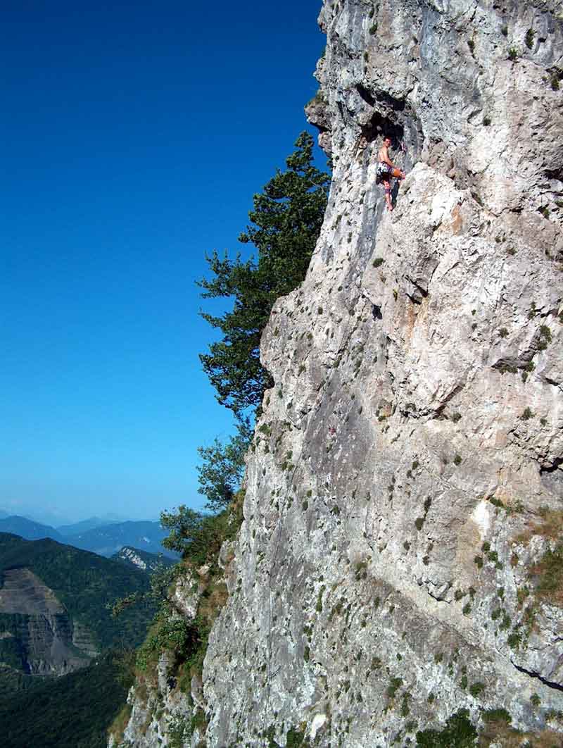 Arrampicata al Campo dei Fiori Varese