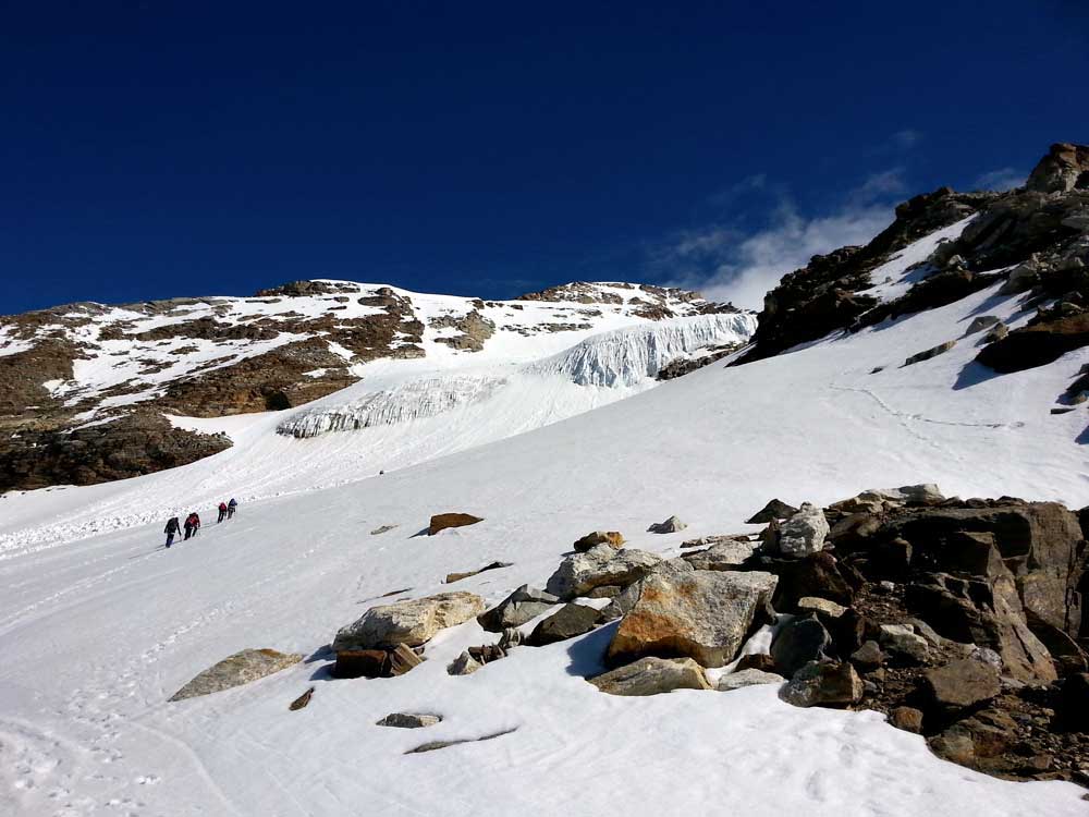 Punta Giordani 4046m 