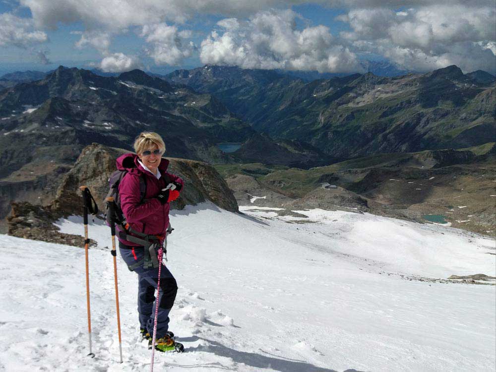 Punta Giordani 4046m 