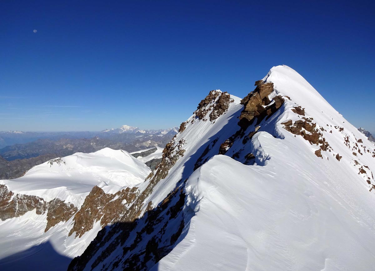 Traversata dei Lyskamm 4527m