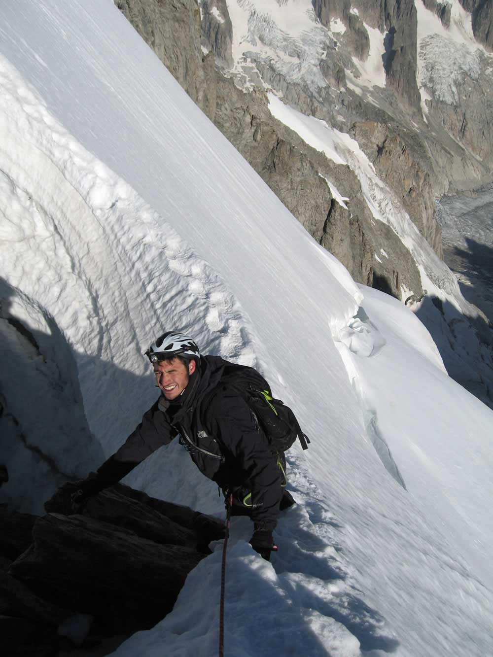 Monte Bianco 4810m, via normale italiana