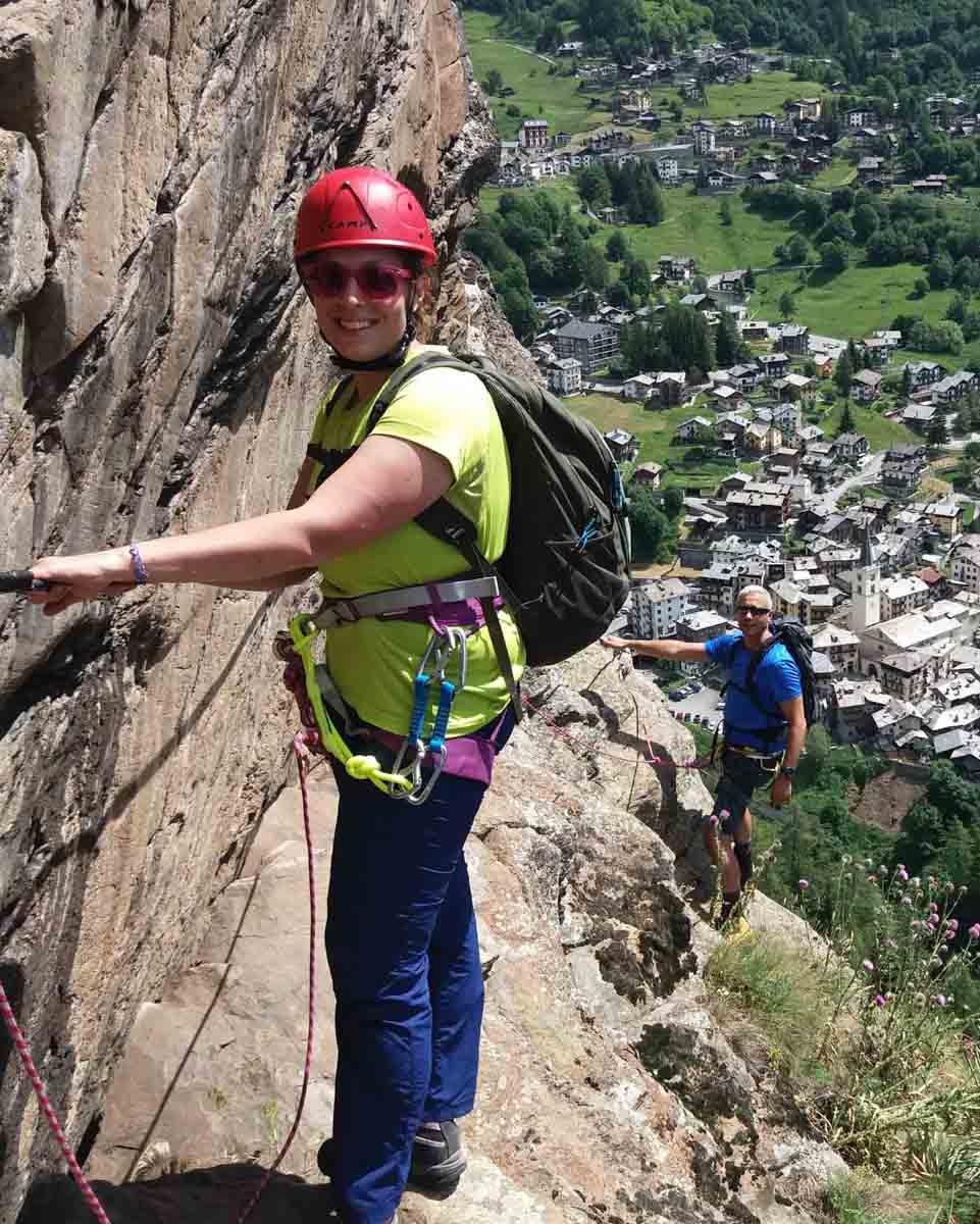 Ferrata di Gorbeillon Valtournenche (AO)