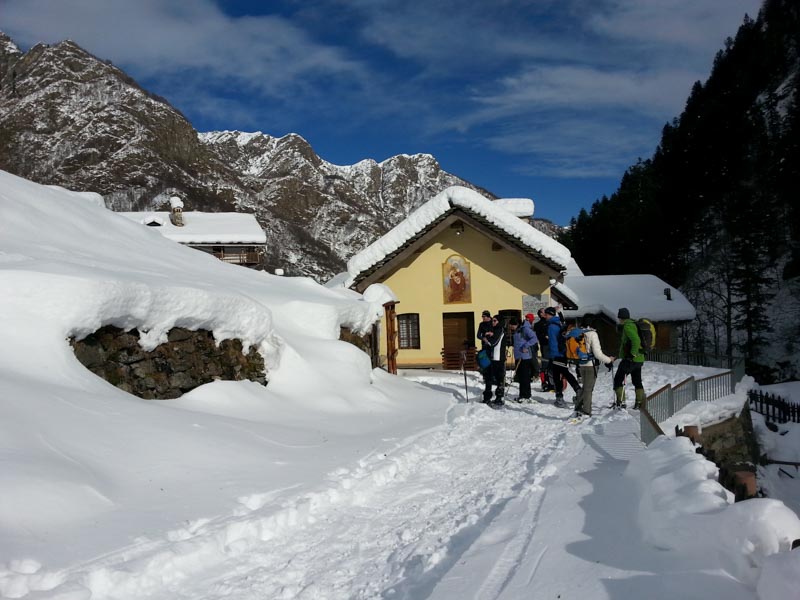 Gite invernali con le ciaspole