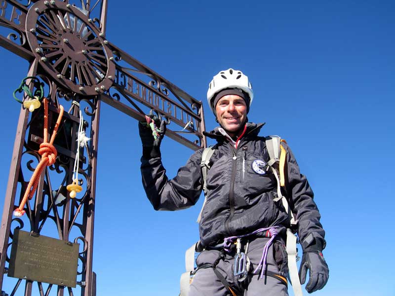 Cervino 4478m per la cresta del Leone, via normale italiana