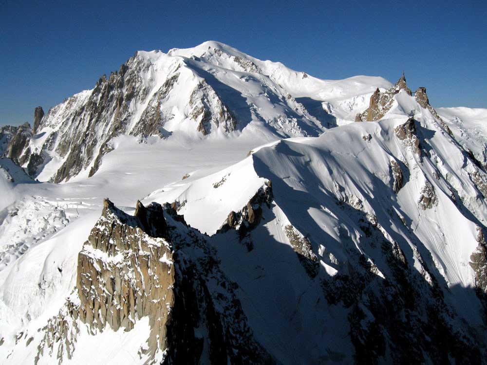 Monte Bianco 4810m, via normale francese